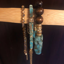 Load image into Gallery viewer, Imperial Jasper stackable bracelets with earrings
