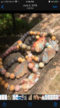 Load image into Gallery viewer, Ocean Jasper essential oil diffusing bracelet
